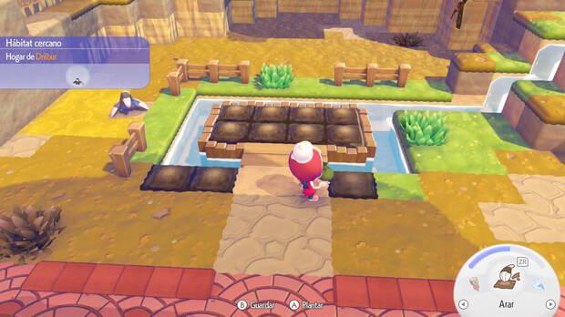 Pok�mon Pokopia - Regar cultivos