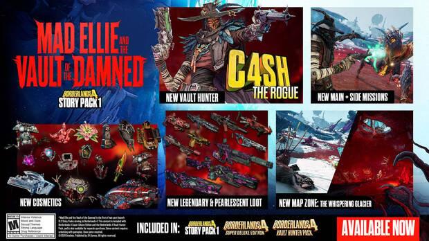 contenidos de la primera expansi�n de borderlands 4