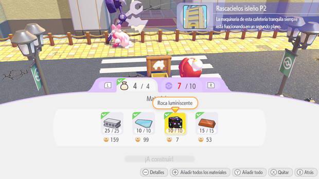 Pok�mon Pokopia - Misi�n A construir el edificio enorme: Materiales necesarios para reconstruir la planta 2