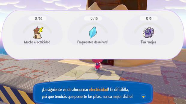 Pok�mon Pokopia - Misi�n Supera el reto de �iniciaci�n?: C�mo conseguir almacenar electricidad para la quinta tarea