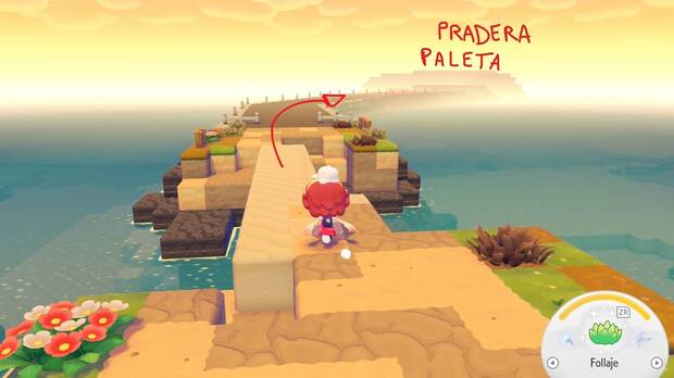 Pok�mon Pokopia - Visitar la Pradera Paleta para poder encontrar a Articuno, Zapdos y Moltres