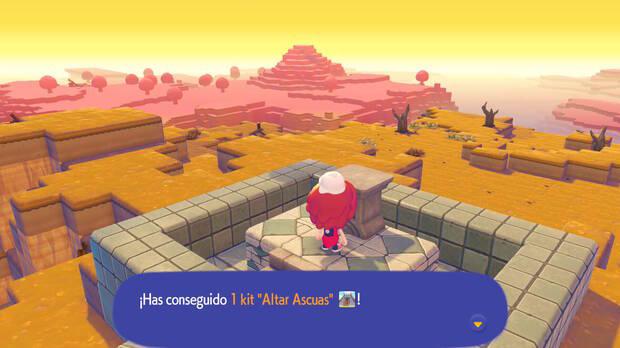 Pok�mon Pokopia - D�nde conseguir el kit Altar Ascuas para encontrar a Moltres