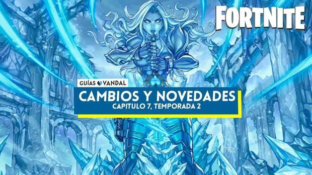 Fortnite Battle Royale - Portada del nodo de cambios y novedades del Cap�tulo 7, Temporada 2