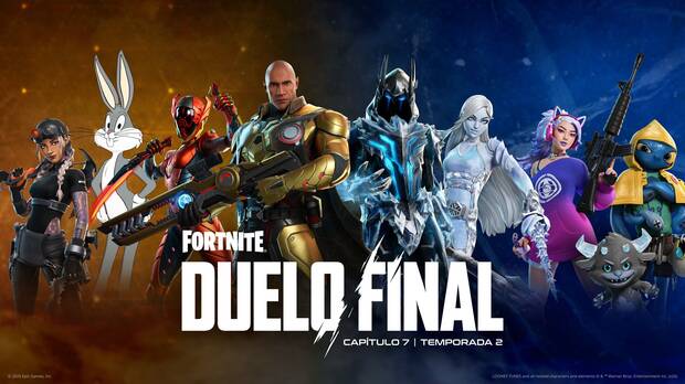 Fortnite Battle Royale - Cap�tulo 7, Temporada 2: plantel de nuevos personajes en una imagen promocional
