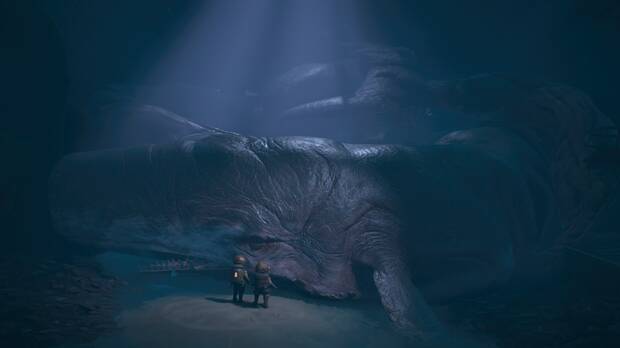 REANIMAL walkthrough acto 2 - Colocarle el ojo a la ballena ciega del barco naufragado