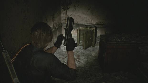 Resident Evil Requiem - Easter eggs, caja fuerte en la planta baja de la comisar�a, en la oficina oeste