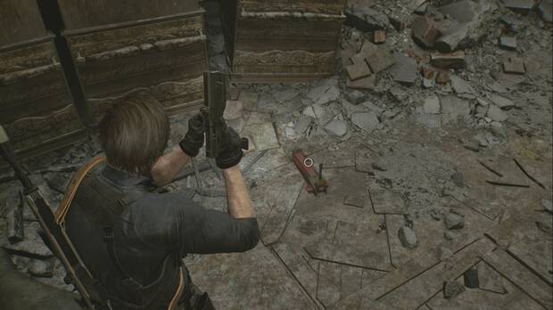 Resident Evil Requiem - Easter eggs, gato hidr�ulico en la biblioteca de la comisar�a