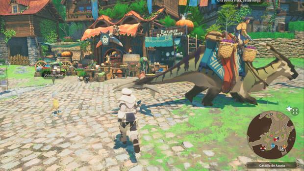 La exploración de poblados es otra dinámica presente en Monster Hunter Stories.