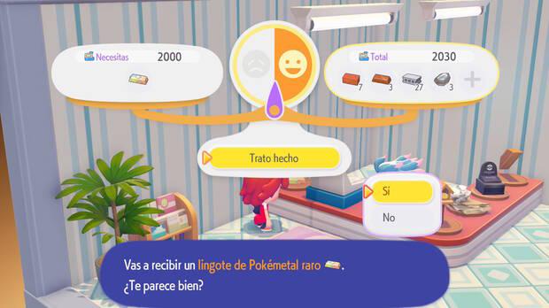 Pokémon Pokopia - Cómo intercambiar objetos y negociar con Pokémon