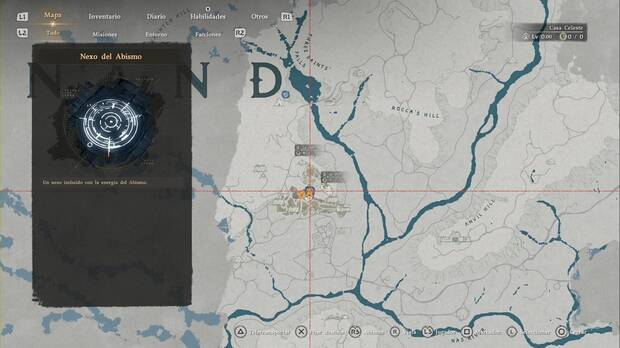 Crimson Desert - Nexos del Abismo, ubicaci�n del punto de viaje r�pido de Centro de la ciudad de Hernand