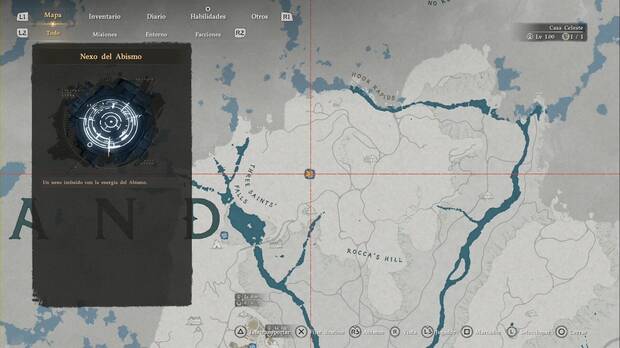 Crimson Desert - Nexos del Abismo, ubicaci�n del punto de viaje r�pido de Cantera de Karin