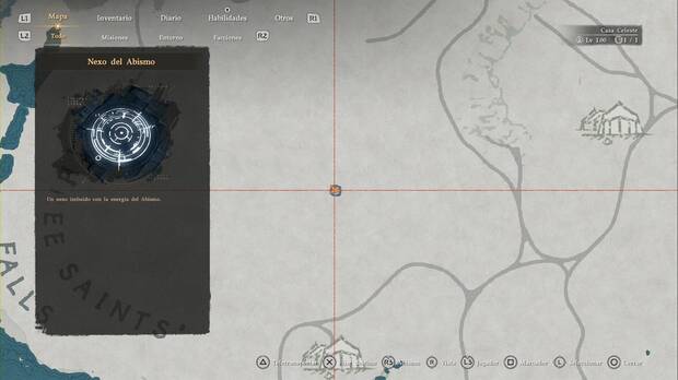 Crimson Desert - Nexos del Abismo, ubicaci�n del punto de viaje r�pido de Cantera de Karin