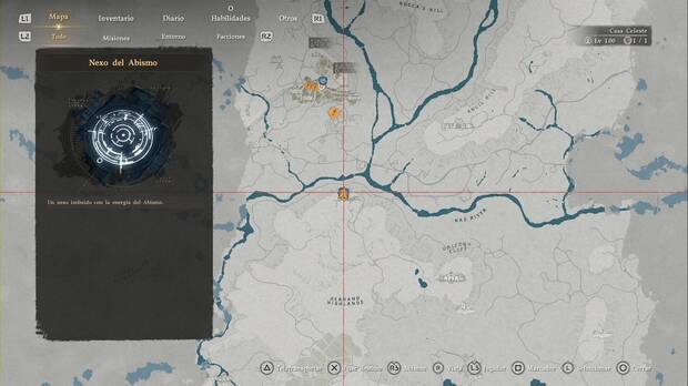 Crimson Desert - Nexos del Abismo, ubicaci�n del punto de viaje r�pido Colina de los Aullidos