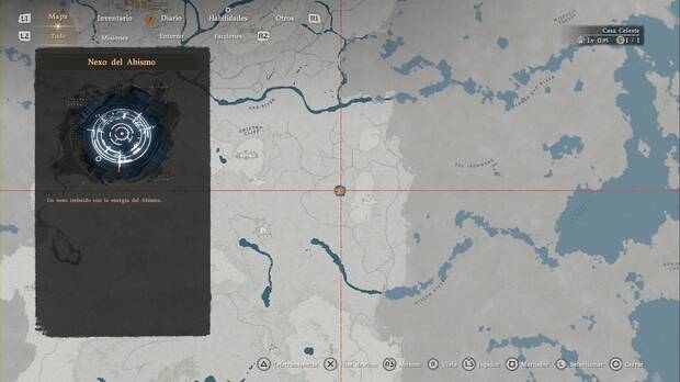 Crimson Desert - Nexos del Abismo, ubicaci�n del punto de viaje r�pido Tierras altas de Campoverde