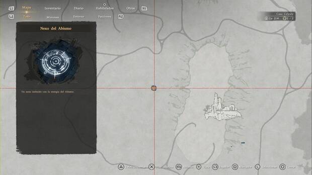 Crimson Desert - Nexos del Abismo, ubicaci�n del punto de viaje r�pido Tierras altas de Campoverde