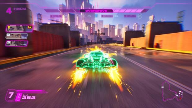 En 'overdrive' eres una máquina imparable, pero ten cuidado: un choque fuerte y quien sale por los aires eres tú.