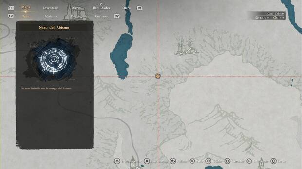 Crimson Desert - Nexos del Abismo, ubicaci�n del punto de viaje r�pido de Bosqueprofundo