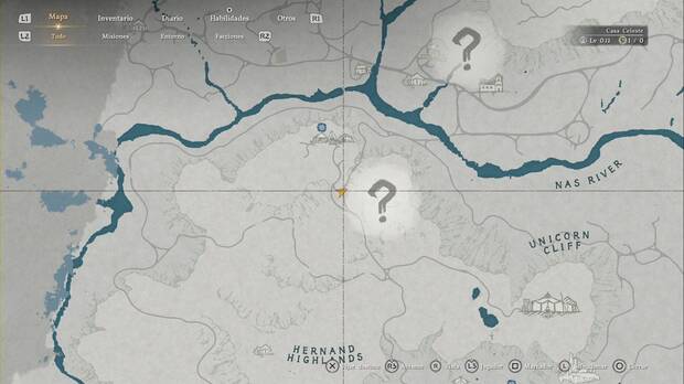 Crimson Desert - Artefactos del Abismo sellados, punto donde completar el desaf�o Deslizamiento por la pendiente