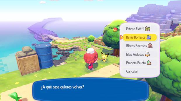 Pok�mon Pokopia - Viaja a otra zona con un Pok�mon mientras te sigue