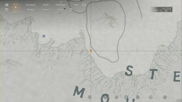 Crimson Desert - Artefactos del Abismo sellado, ubicaci�n de Espada de las tribulaciones II