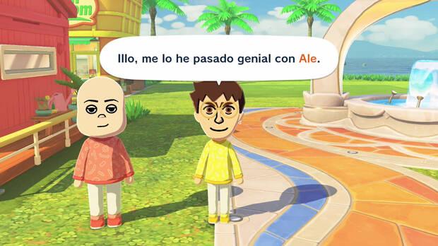 Los Mii pueden referirse a otros personajes con motes si se estrecha su relación.