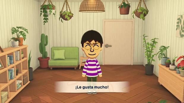 La personalización de las habitaciones de los Mii es básica: no se pueden colocar elementos individualmente, sino estilos completos.