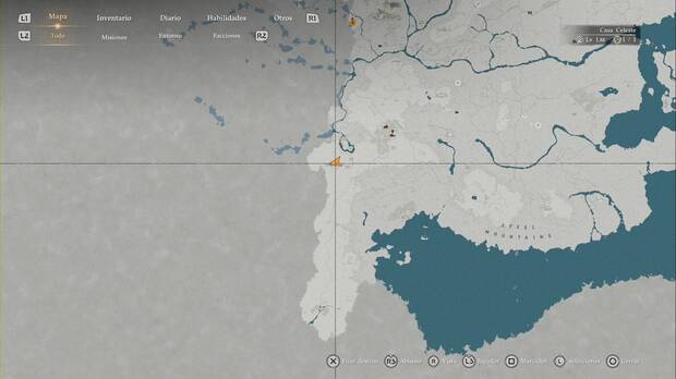 Crimson Desert - Nexos del Abismo, ubicaci�n del punto de viaje r�pido Fuerte de Bosquinferno