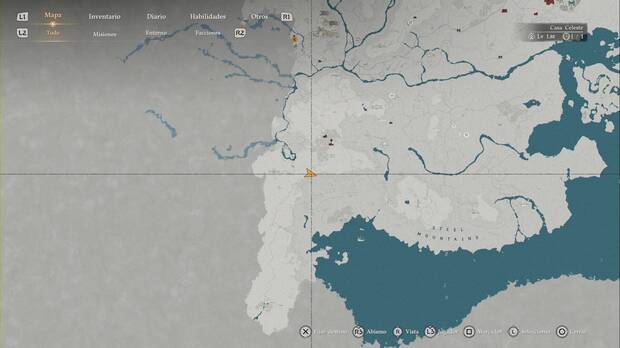 Crimson Desert - Nexos del Abismo, ubicaci�n del punto de viaje r�pido Llanuras del Amanecer