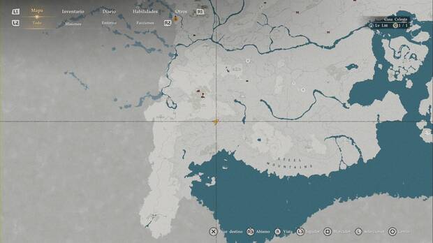 Crimson Desert - Nexos del Abismo, ubicaci�n del punto de viaje r�pido Contacto de Vellua
