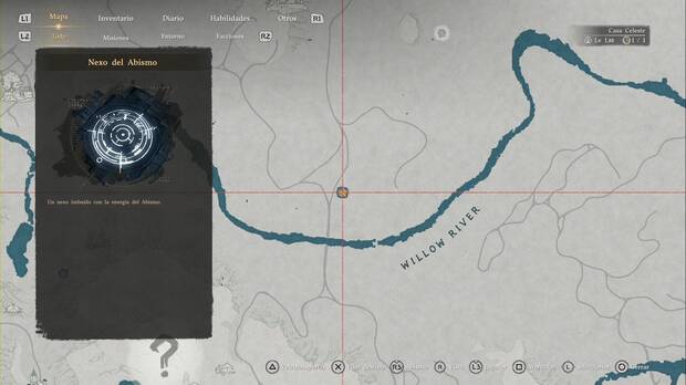 Crimson Desert - Nexos del Abismo, ubicaci�n del punto de viaje r�pido Tierras altas de Campoverde (3)