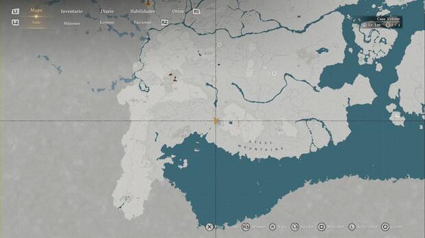 Crimson Desert - Nexos del Abismo, ubicaci�n del punto de viaje r�pido Capilla Asolada
