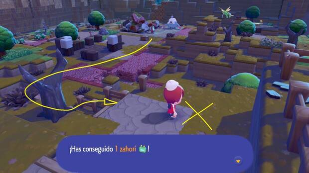 Pok�mon Pokopia - Ubicaci�n para conseguir el objeto zahor�