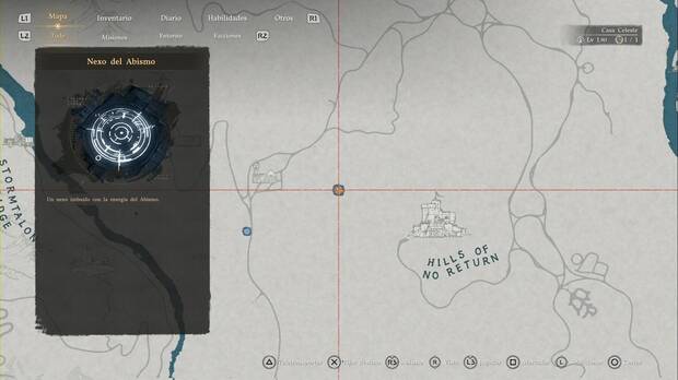 Crimson Desert - Nexos del Abismo de Demeniss, ubicaci�n del punto de viaje r�pido de Bosque de Arboria
