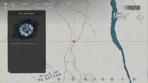 Crimson Desert - Nexos del Abismo de Demeniss, ubicaci�n del punto de viaje r�pido de Colinas Sin Retorno (2)