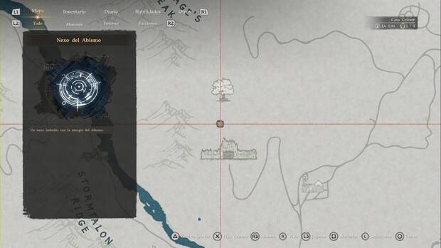 Crimson Desert - Nexos del Abismo de Demeniss, ubicaci�n del punto de viaje r�pido de El Sa�co