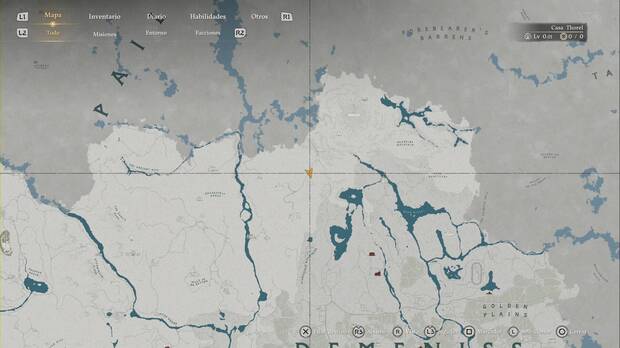 Crimson Desert - Nexos del Abismo de Demeniss, ubicaci�n del punto de viaje r�pido de Monta�as del Escudo Real (2)