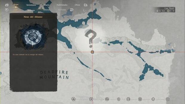 Crimson Desert - Nexos del Abismo de Demeniss, ubicaci�n del punto de viaje r�pido de Tierras Humeantes