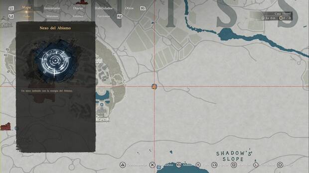 Crimson Desert - Nexos del Abismo, ubicaci�n del punto de Demeniss, ubicaci�n del punto de viaje r�pido de Loma de las Sombras (2)