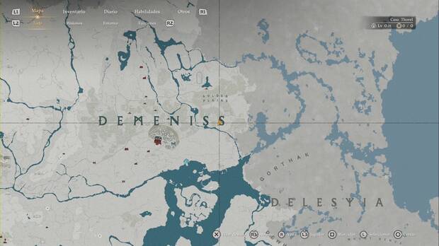 Crimson Desert - Nexos del Abismo, ubicaci�n del punto de Demeniss, ubicaci�n del punto de viaje r�pido de Llanuras Doradas (4)