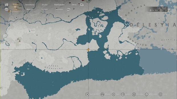 Crimson Desert - Nexos del Abismo, ubicaci�n del punto de Demeniss, ubicaci�n del punto de viaje r�pido de Cabo Baupr�s