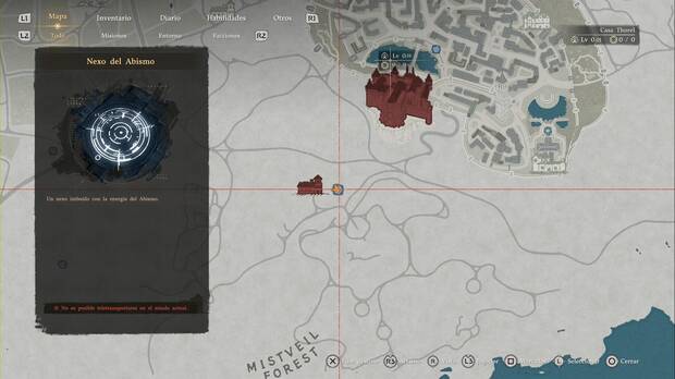 Crimson Desert - Nexos del Abismo, ubicaci�n del punto de Demeniss, ubicaci�n del punto de viaje r�pido de Rancho Pecus