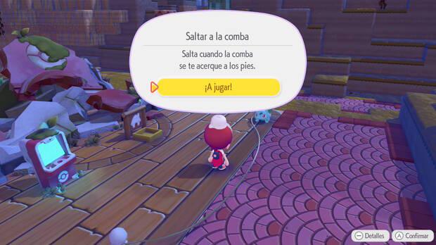 Pok�mon Pokopia - C�mo jugar al minijuego de saltar a la comba