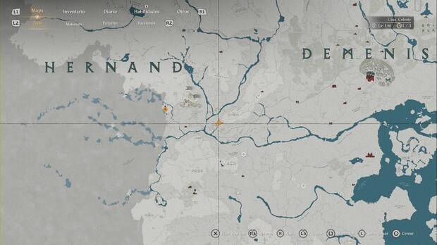 Crimson Desert - Puzles, ubicaci�n del desaf�o Una colina guiada por la luz