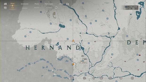 Crimson Desert - Puzles, ubicaci�n de las Ruinas de la Colina Embrujada