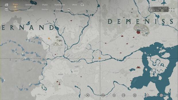 Crimson Desert - Puzles, ubicaci�n de las Ruinas de la Zona de confluencia del Halssius