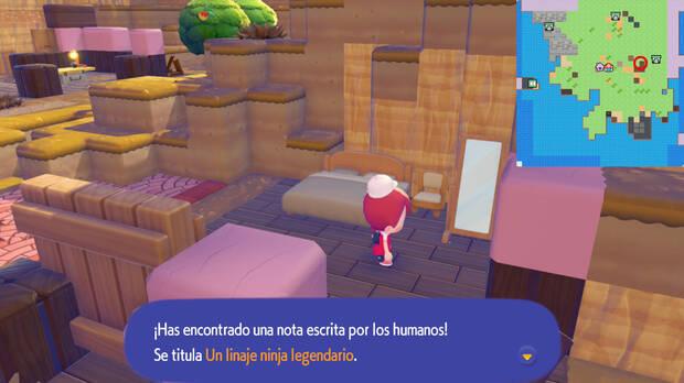 Pok�mon Pokopia - Localizaci�n del peri�dico Un linaje ninja legendario