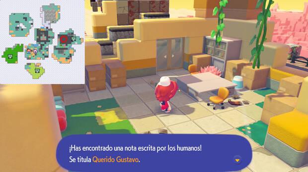 Pok�mon Pokopia - Localizaci�n de la carta Querido Gustavo