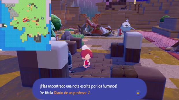 Pok�mon Pokopia - Localizaci�n del diario personal Diario de un profesor 2