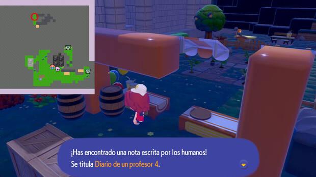 Pok�mon Pokopia - Localizaci�n del diario personal Diario de un profesor 4