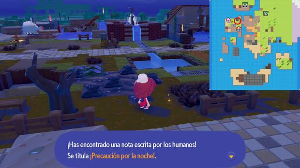 Pok�mon Pokopia - Localizaci�n de la revista �Precauci�n por la noche!